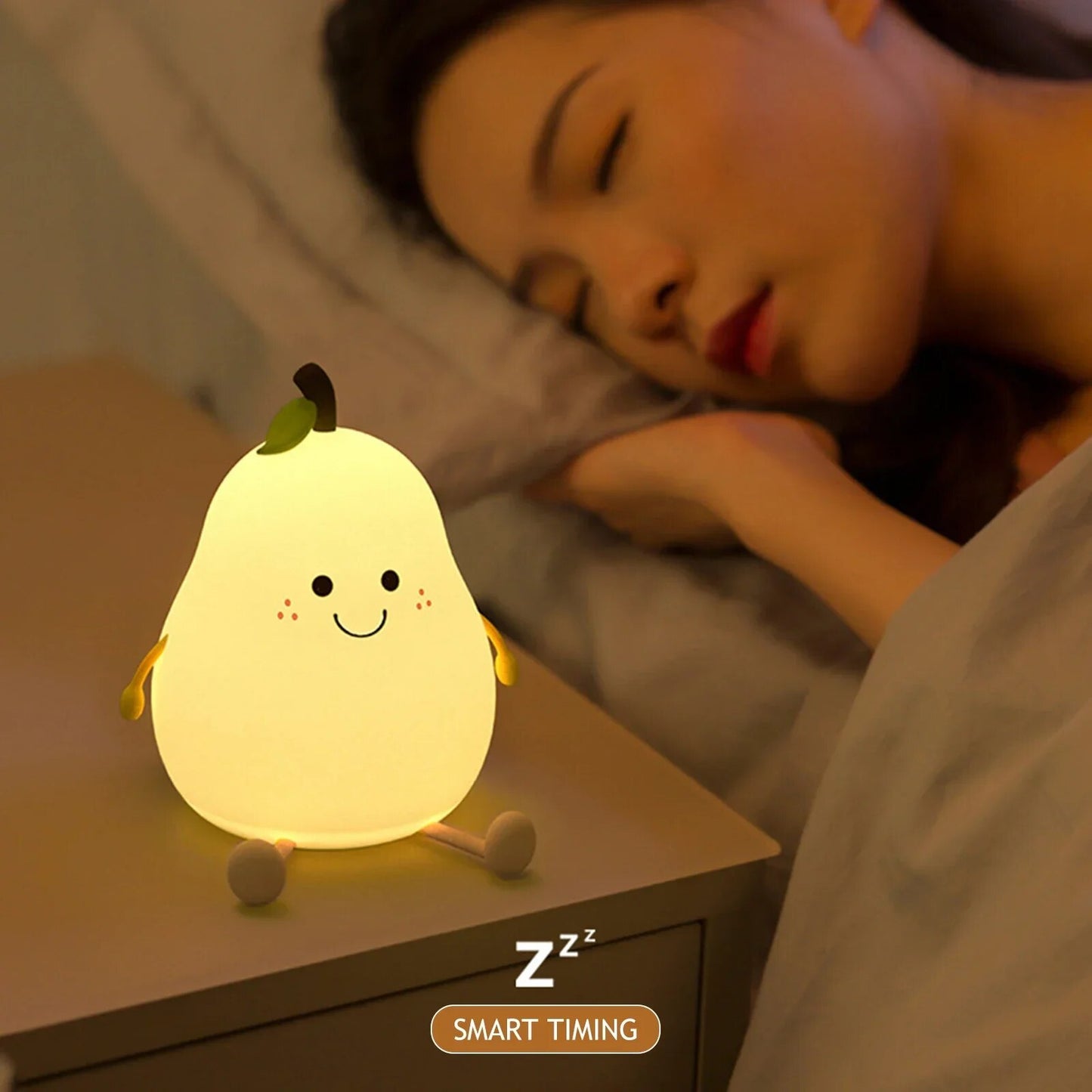 LED Pear Shape Touch Lamp