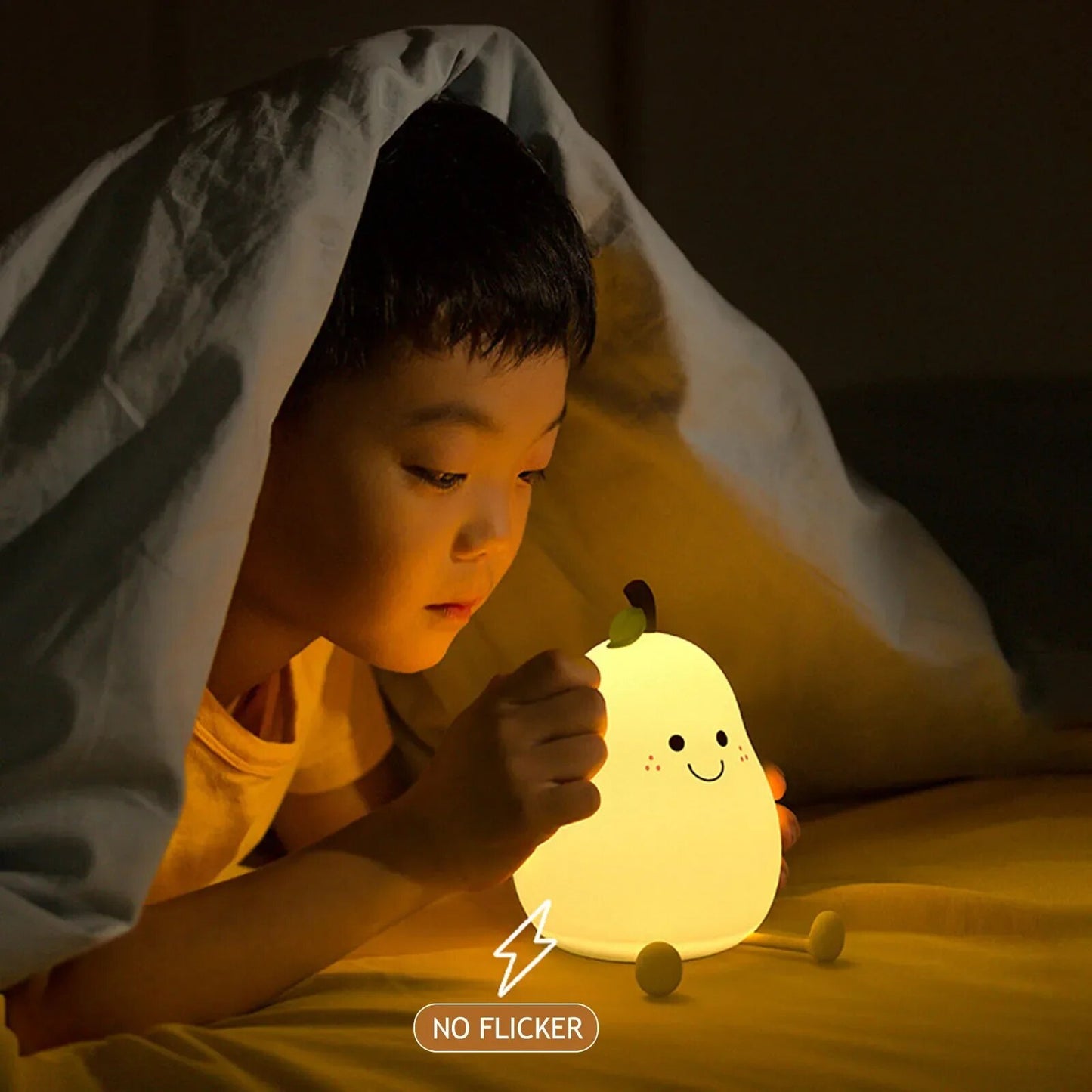 LED Pear Shape Touch Lamp